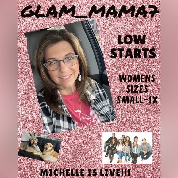 Other - Glam_mama7 is BACK! First LIVE show is Thur. Sept 4th @ 6pm EST LOW STARTS